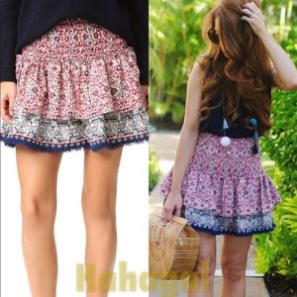 Misa Los Angeles Remy Mini Skirt, Size Small